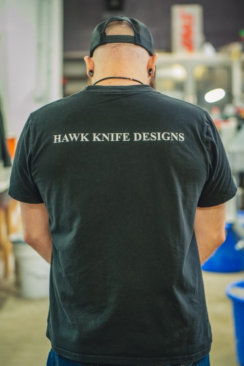 Hawk Knife Designs Logo T-Shirt