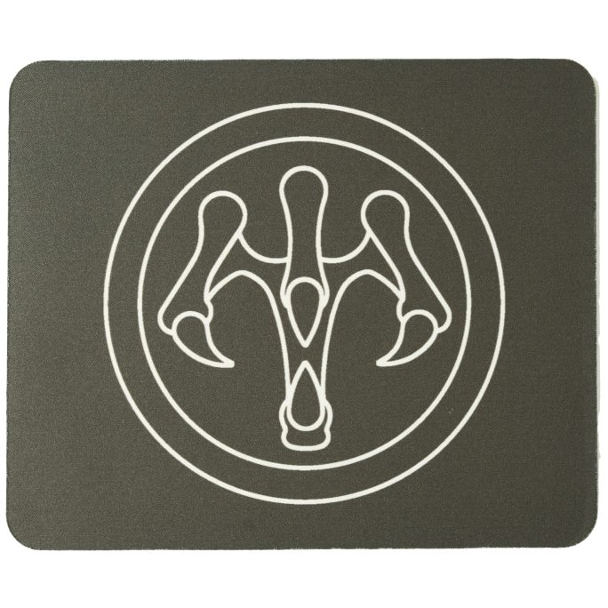 Hawk Knife Designs Mouse Pad with stylish claw logo