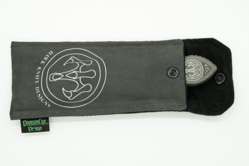 Keep your Hawk Knife safe with this Dragon Cut Designs knife pouch.