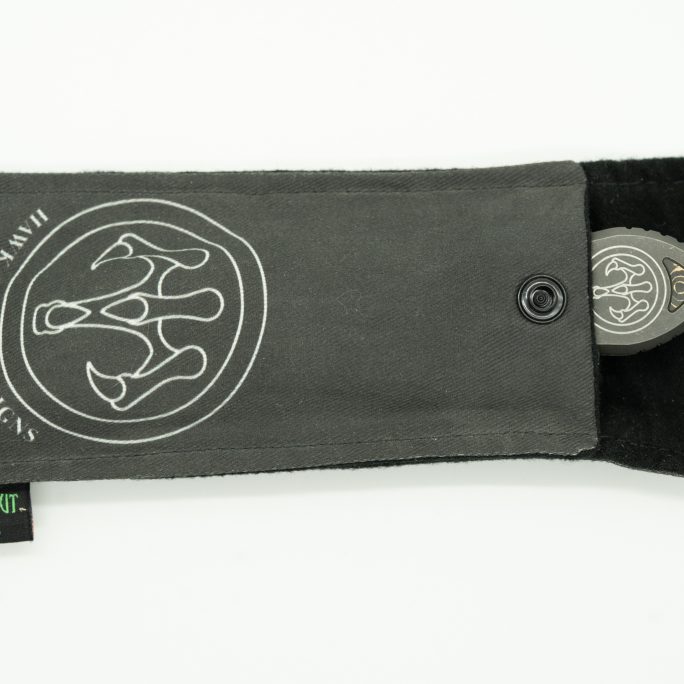 Keep your Hawk Knife safe with this Dragon Cut Designs knife pouch.