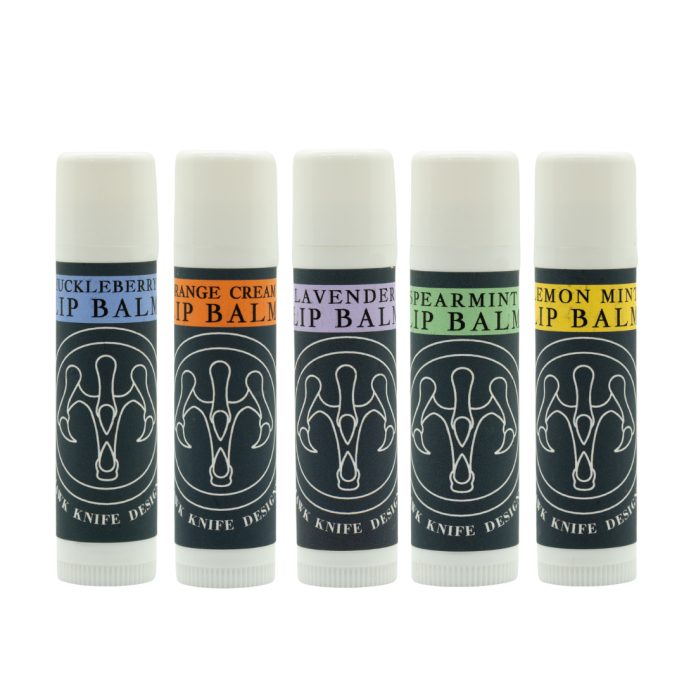 Hawk Knife Designs Natural Lip Balm 5 Pack