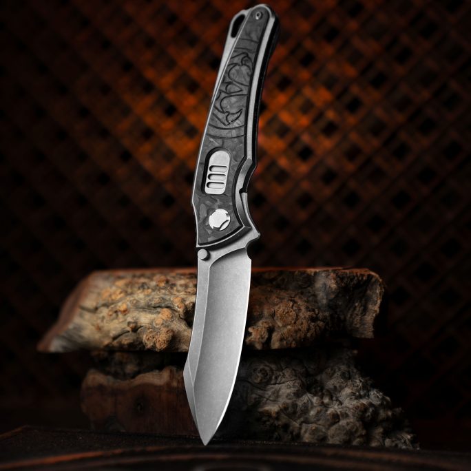 Hawk Talon Auto - Marbled Carbon Fiber